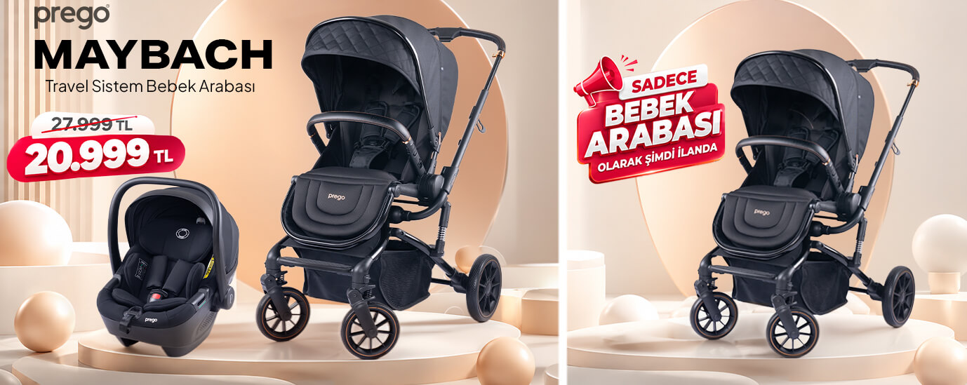 Prego Maybach I-Size Bebek Arabasını Hemen İnceleyin!