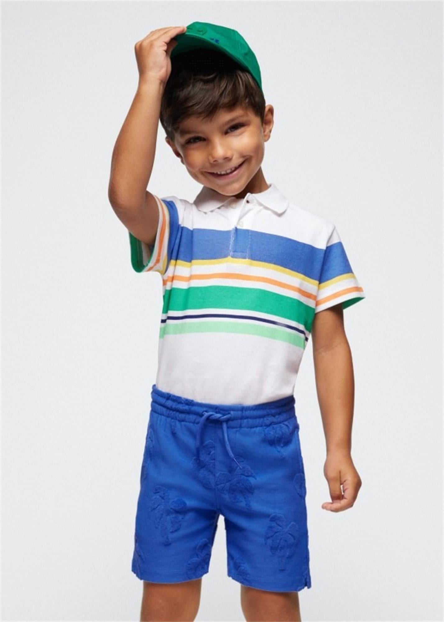 Mayoral Erkek Çocuk Havlu Şort Mavi 3271 | Minimoda