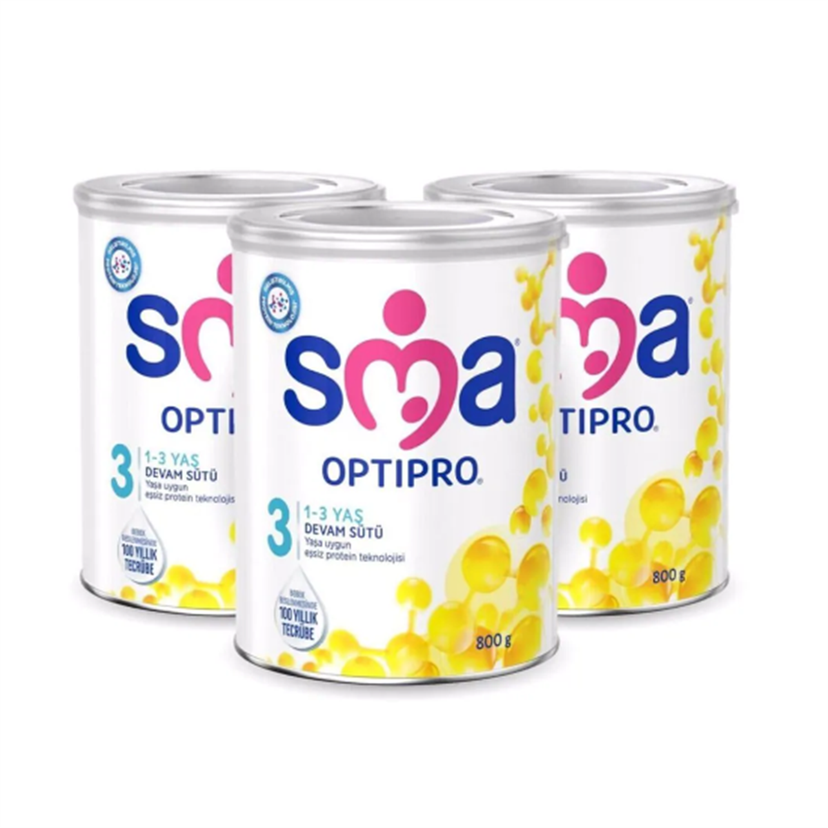 SMA Optipro 3 Probiyotik Devam Sütü 800 gr 3 Adet - Minimoda