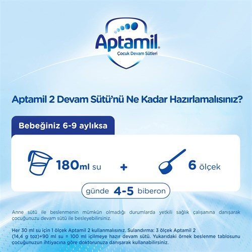 Aptamil 3 Devam Sütü 800 gr 9-12 Ay Akıllı Kutu - Minimoda