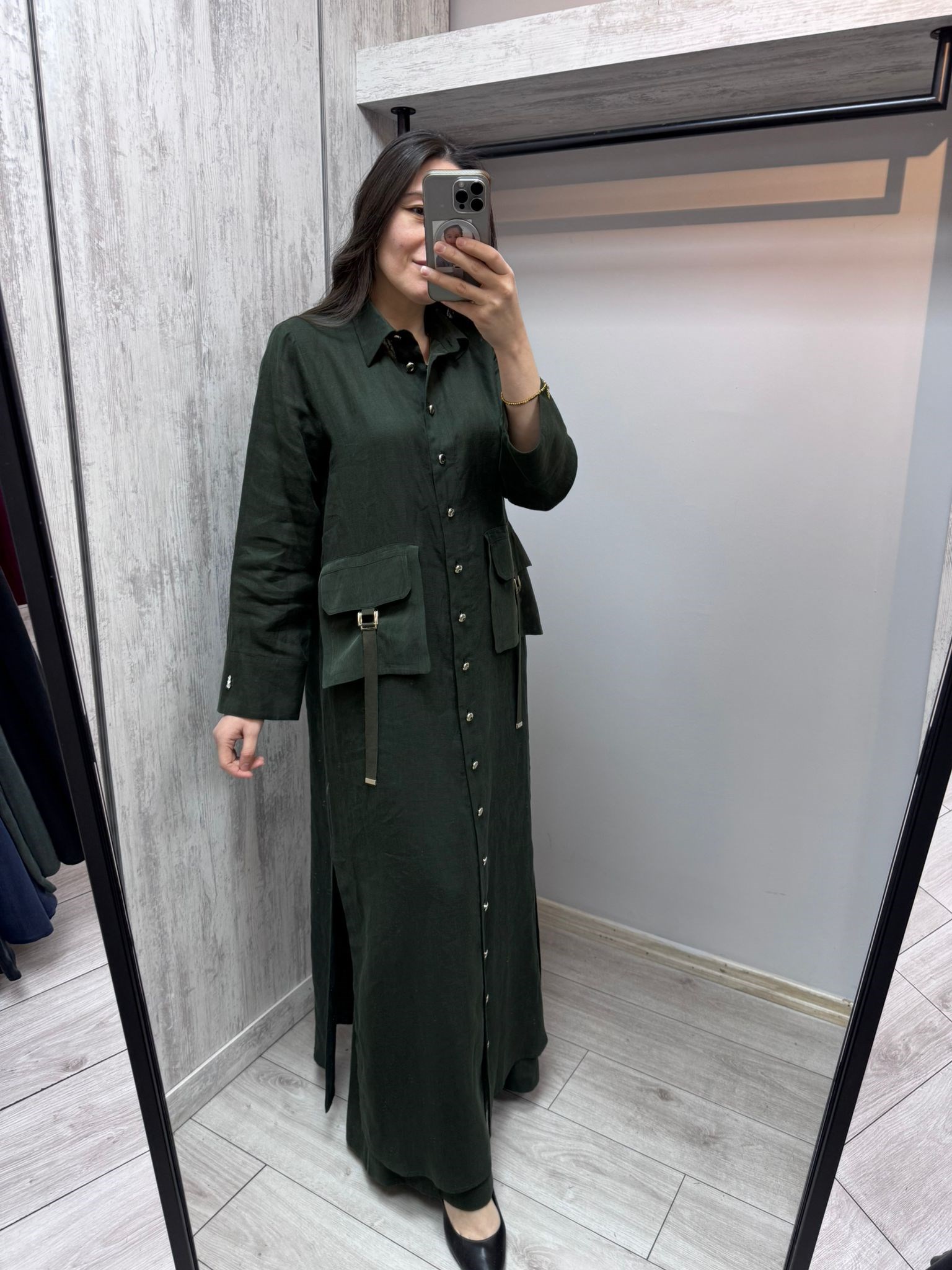MİSSDALİDA 2268277 KHAKİ KETEN KAP