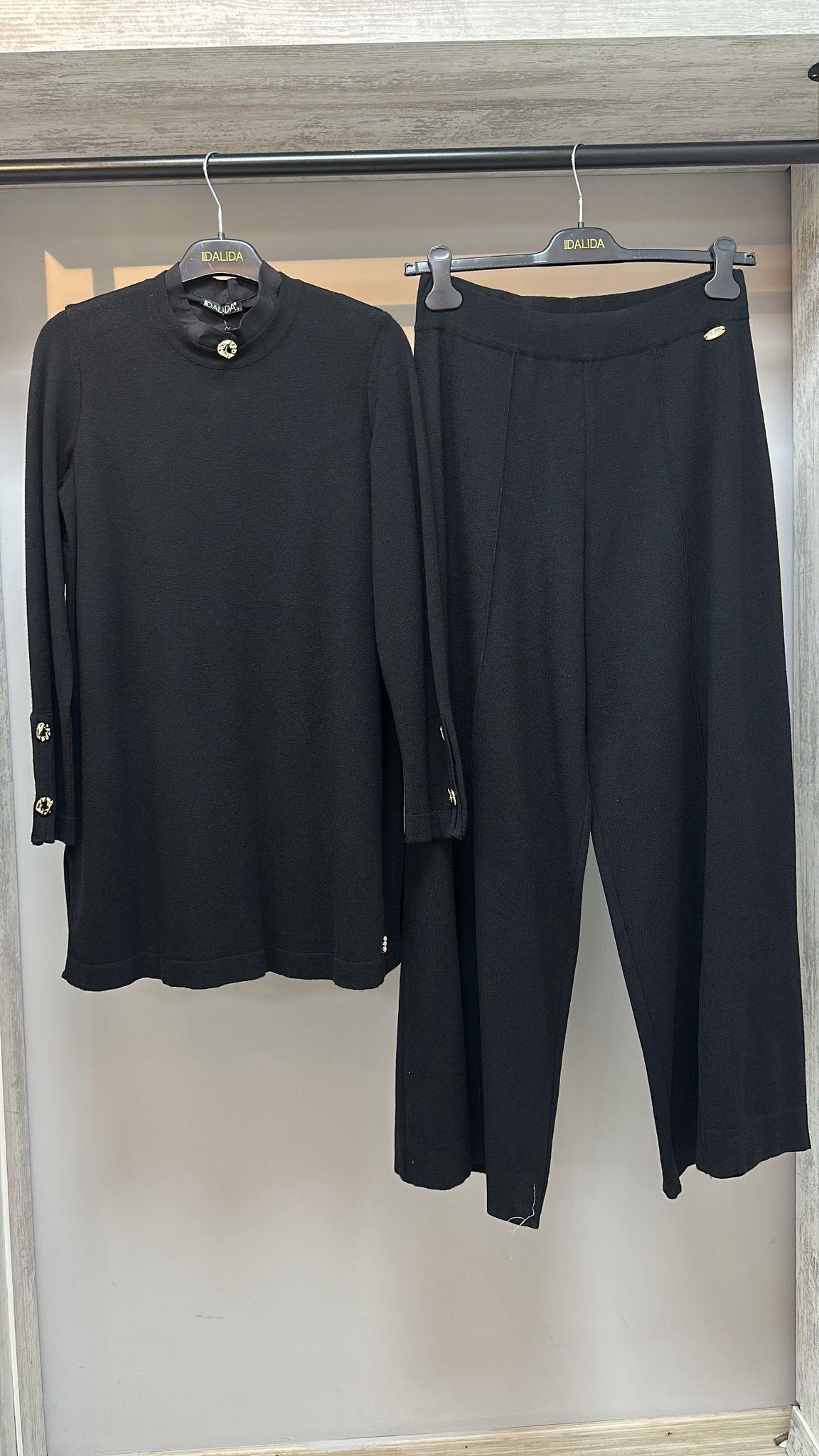 Missdalida 25PF-  6012 Black Touch Me Tunik