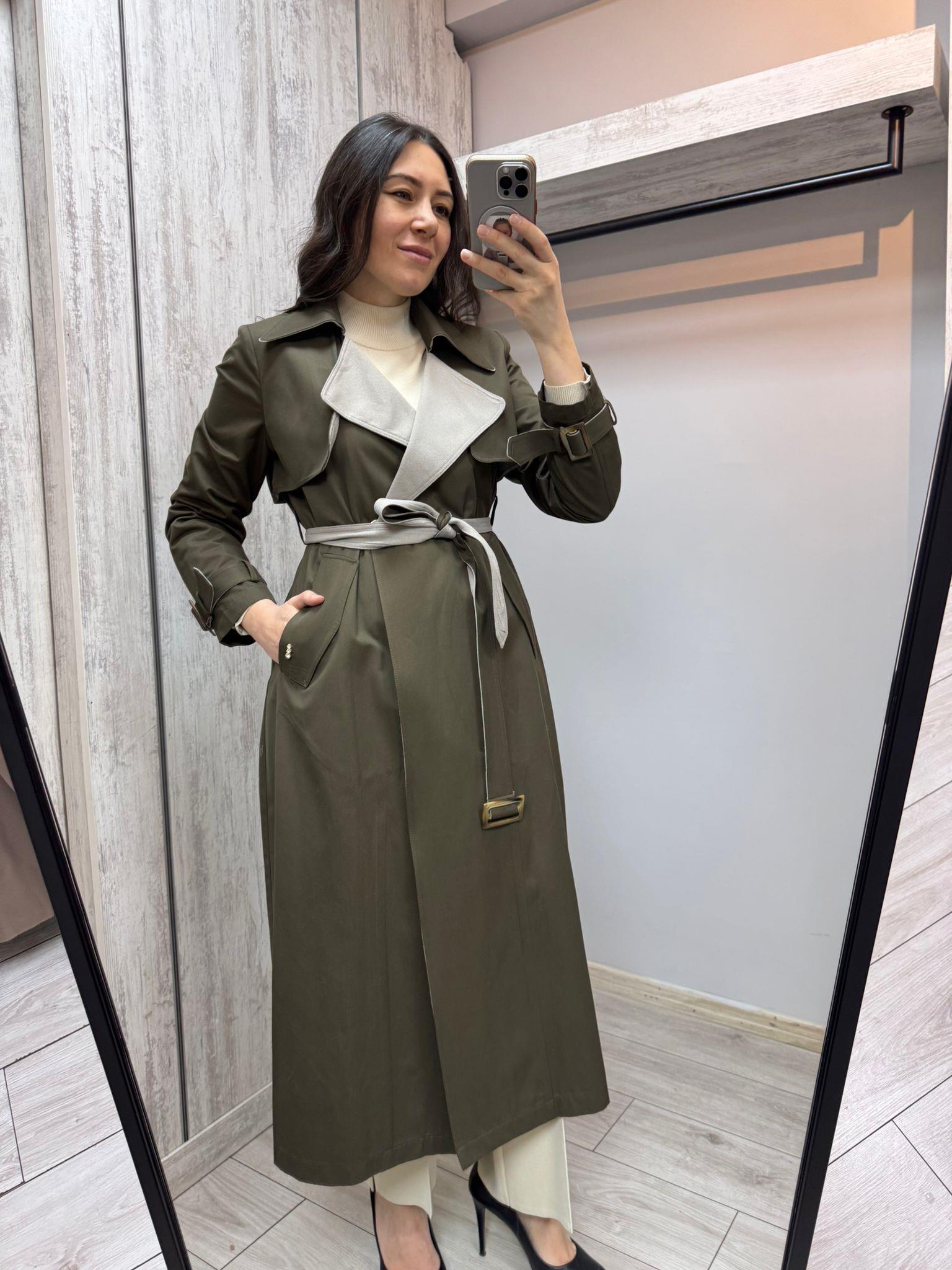Missdalida 25PF-8011 Brown Trençkot