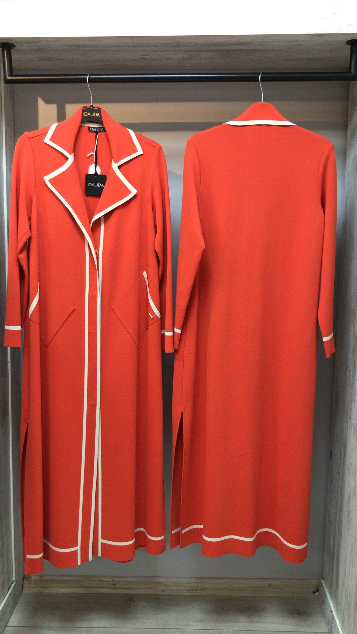 Missdalida 25PF-9009 Red Merserize Ceket