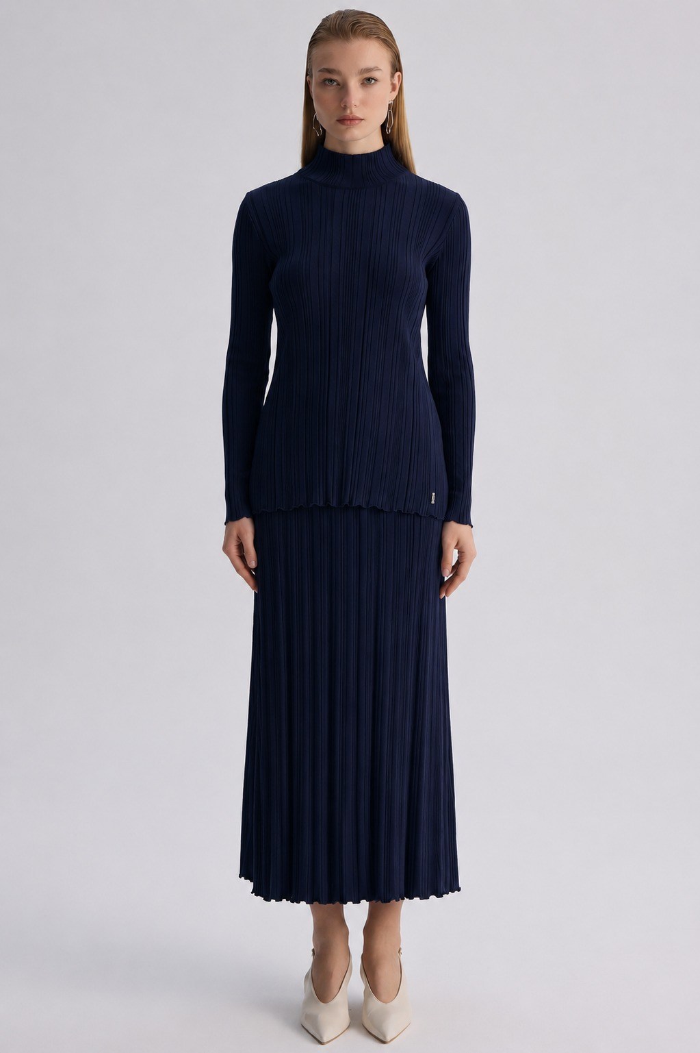 MİSSDALİDA 3266008 NAVY MERSERİZE TUNİK