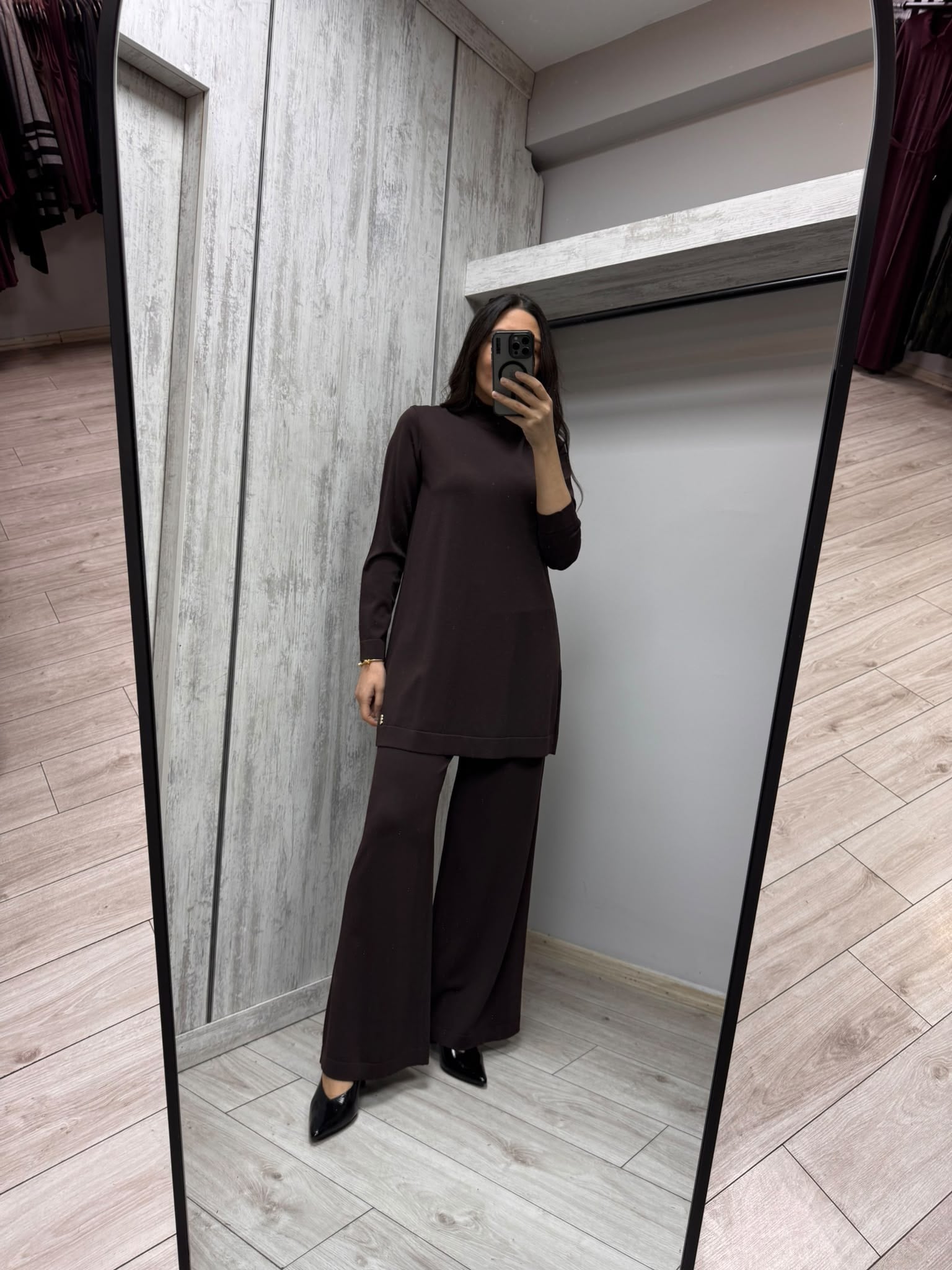 MİSSDALİDA 3267001 CACAO MERSERİZE PANTOLON
