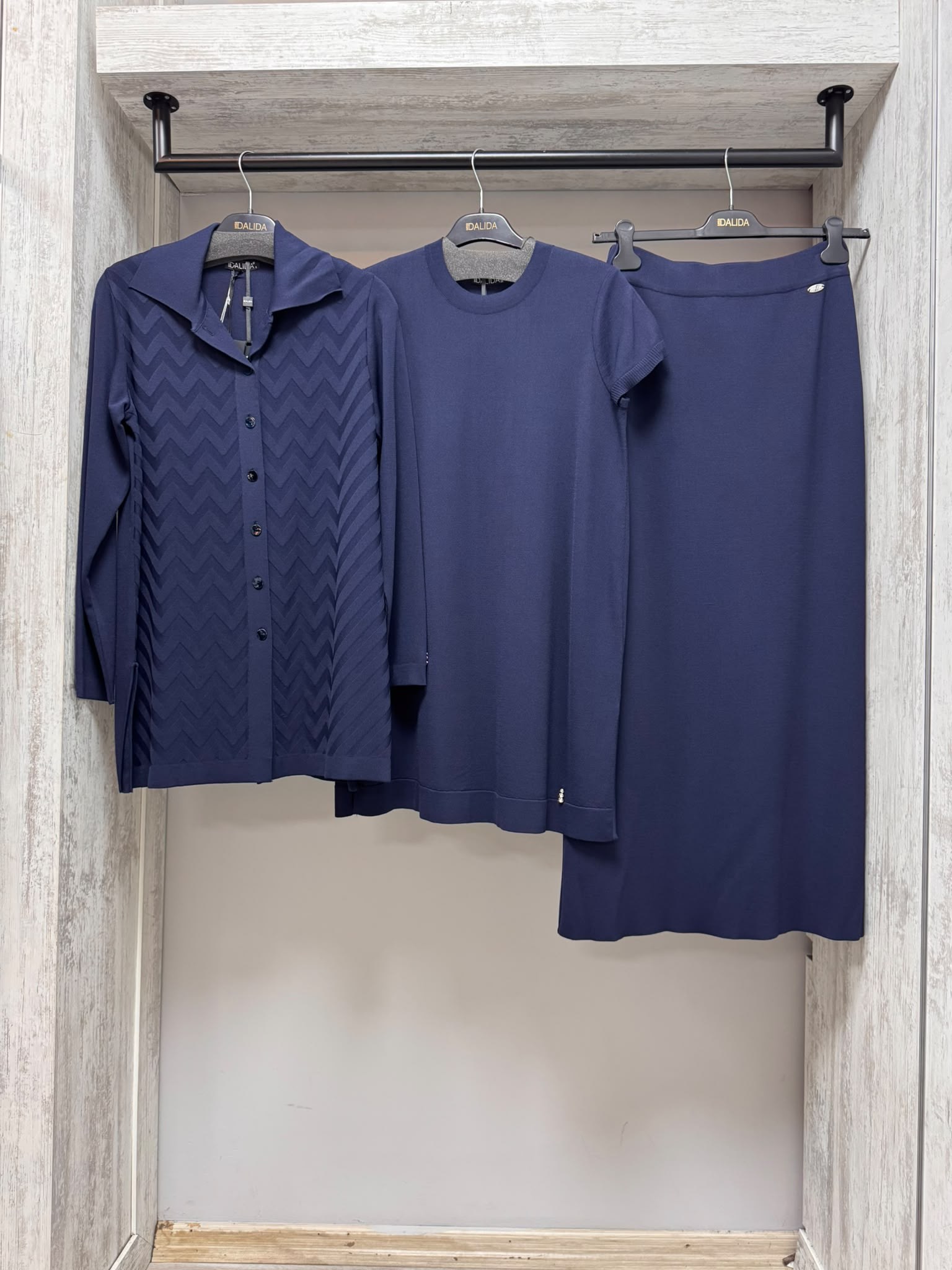 MİSSDALİDA 3268002 NAVY MERSERİZE CEKET