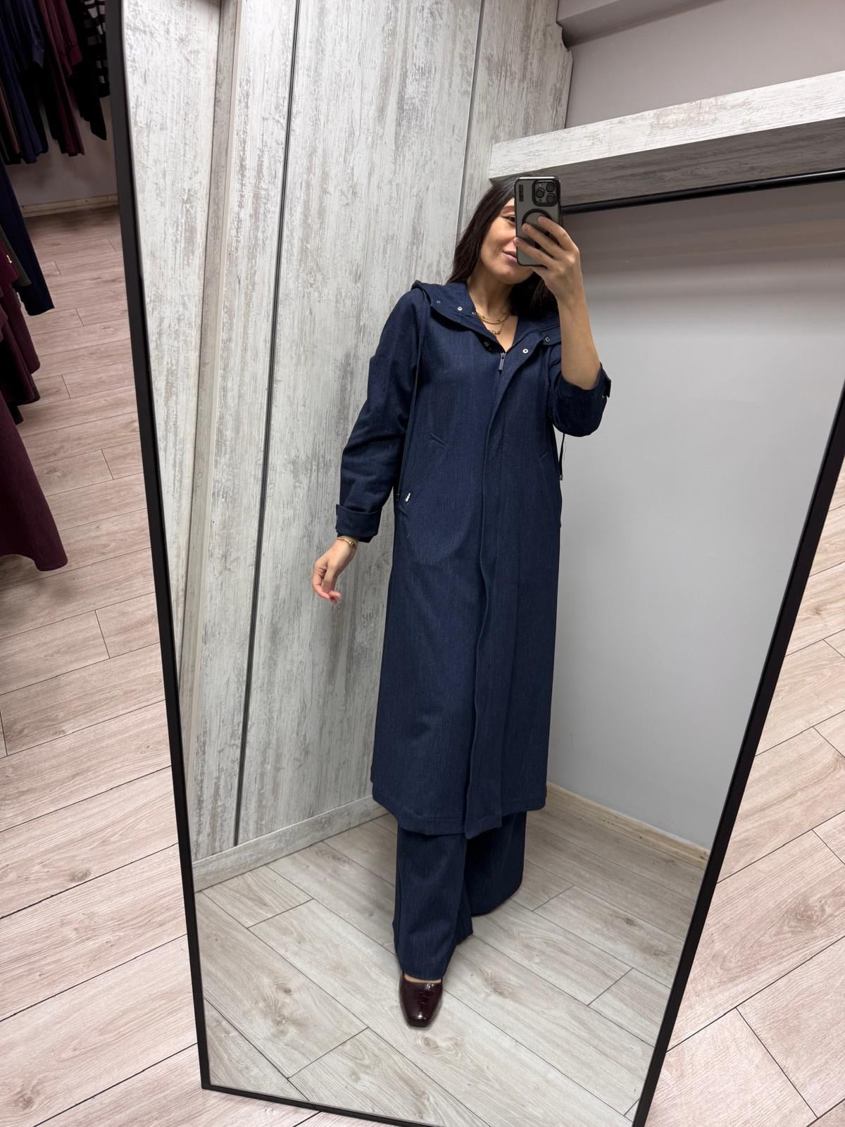 MİSSDALİDA 3268277 NAVY TRENÇKOT