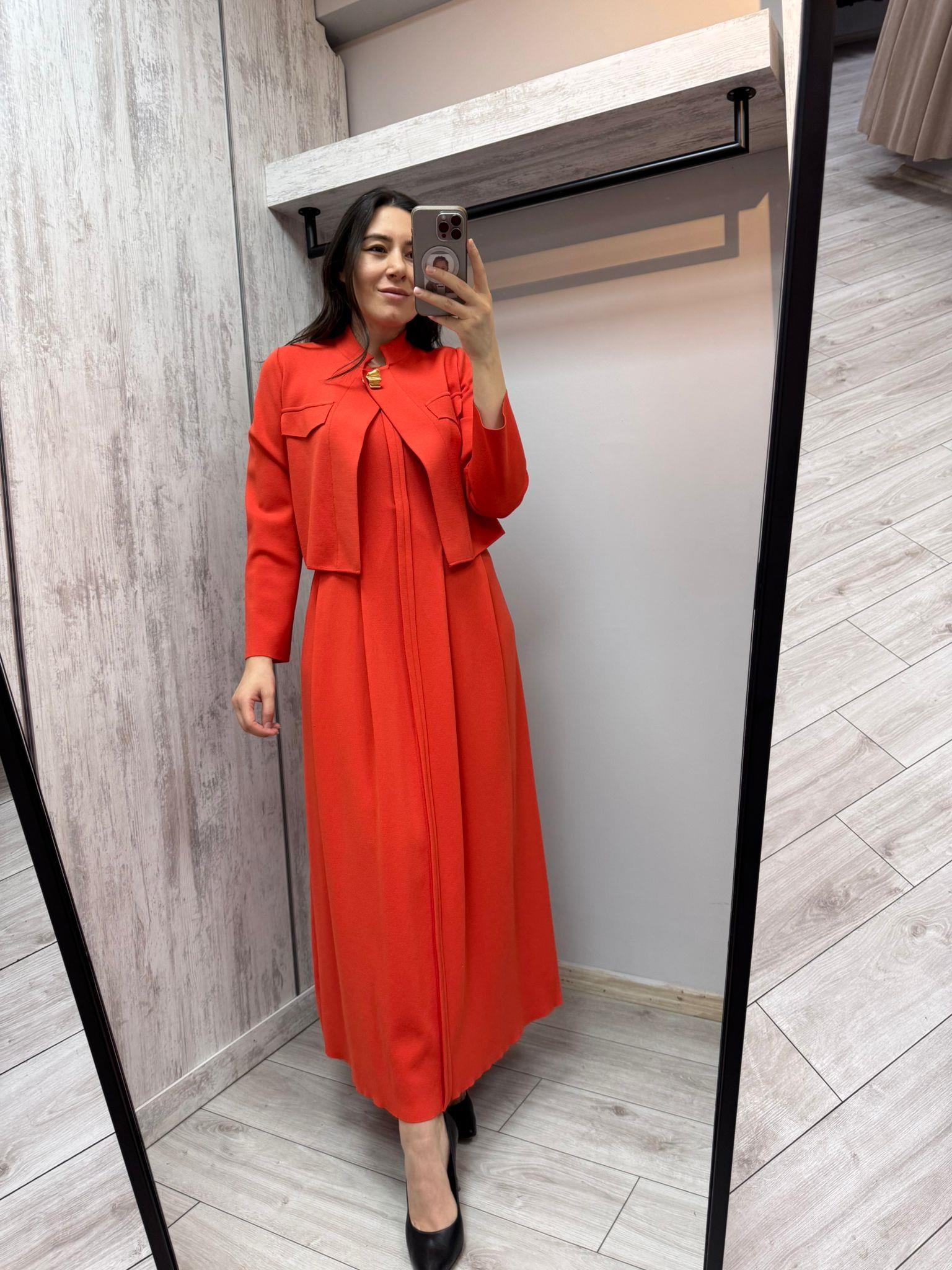 Missdalida 0003 Red Merserize Elbise