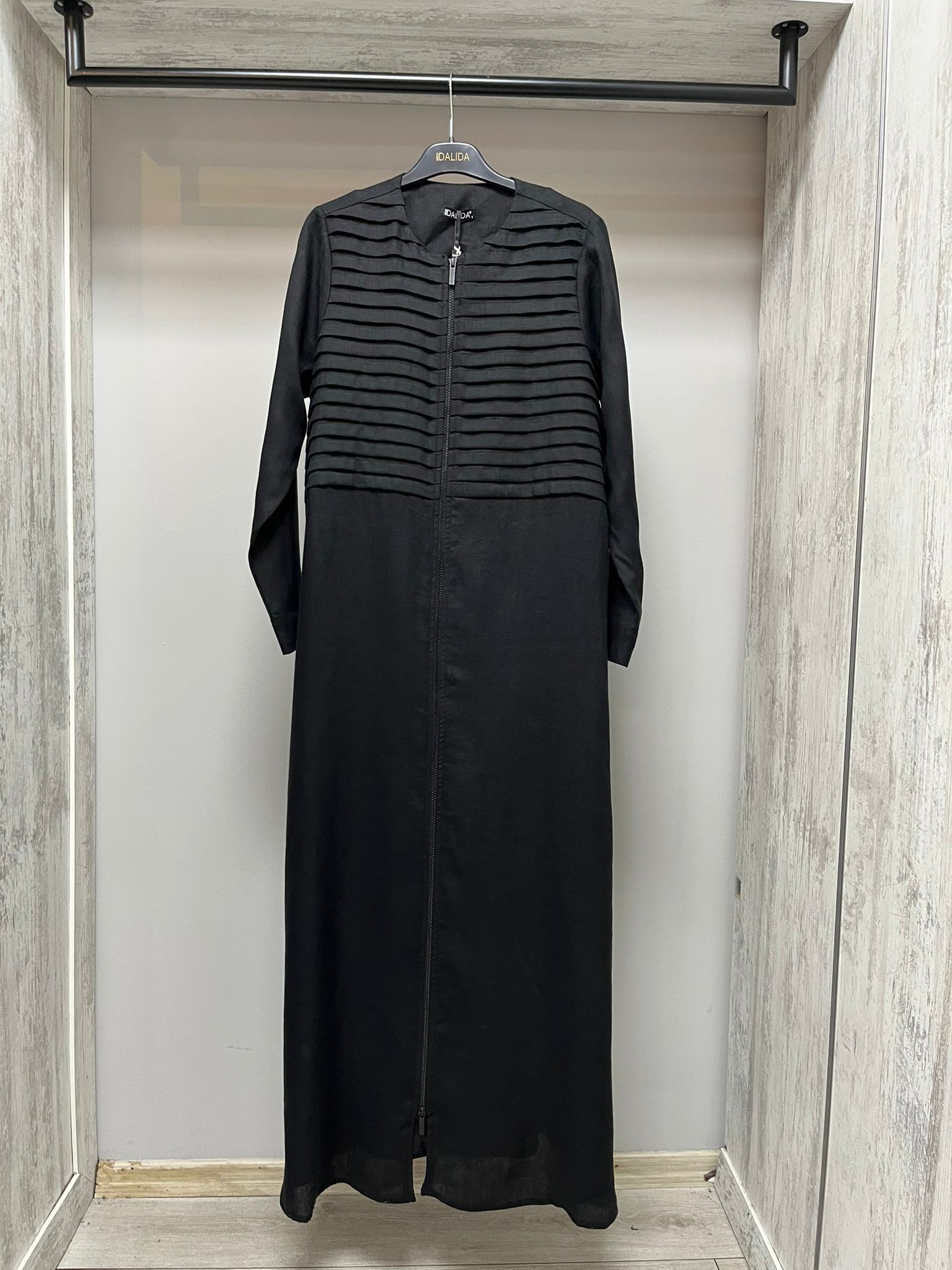 MİSSDALİDA 2268276 BLACK KETEN KAP
