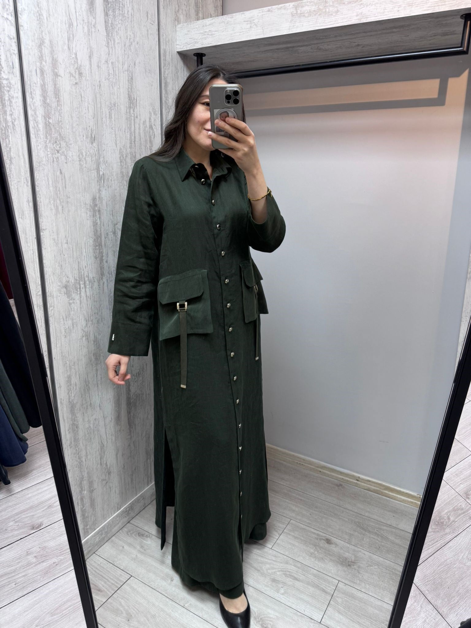 MİSSDALİDA 2268277 KHAKİ KETEN KAP