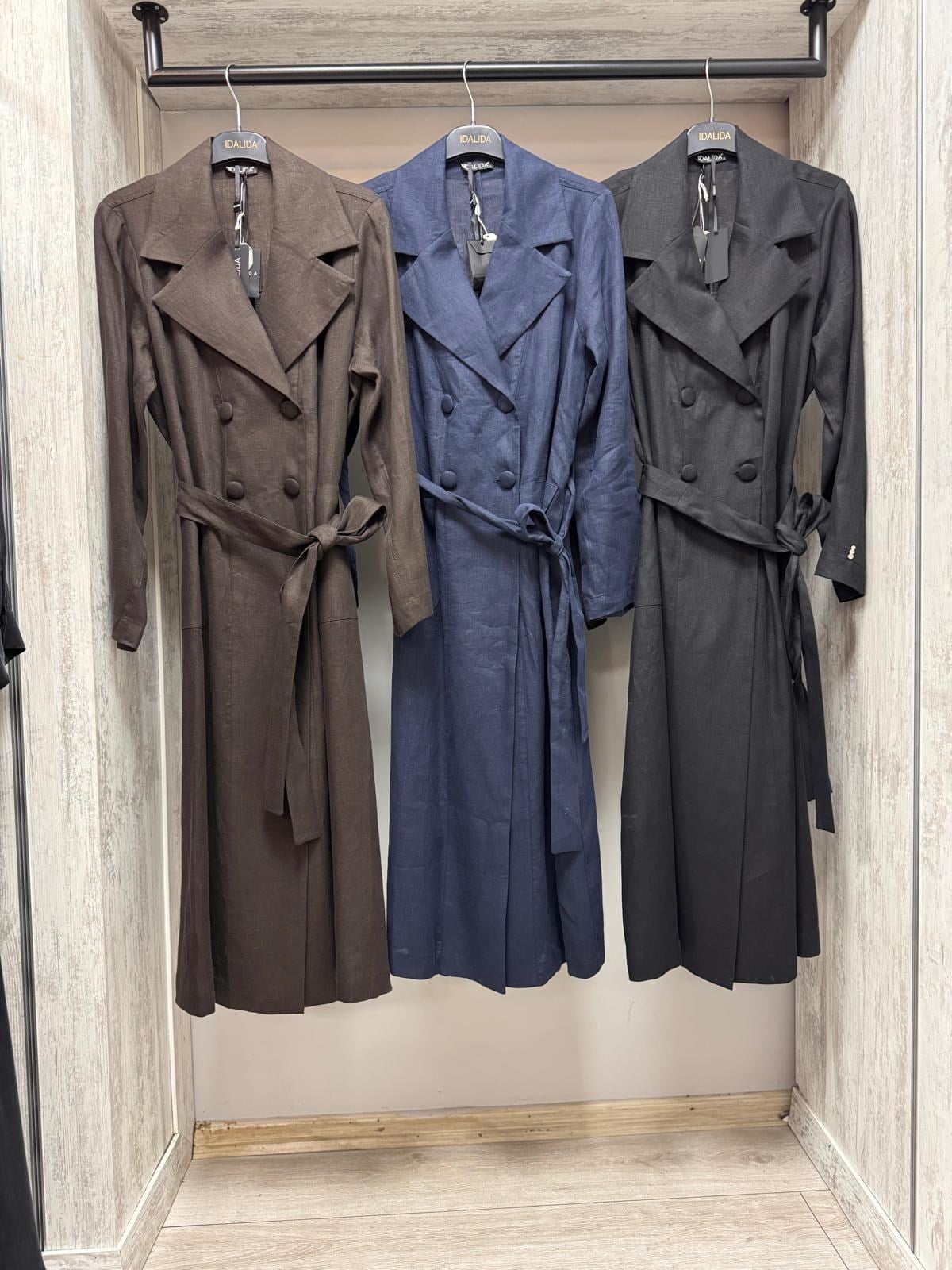 MİSSDALİDA 2268286 BLACK KETEN CEKET