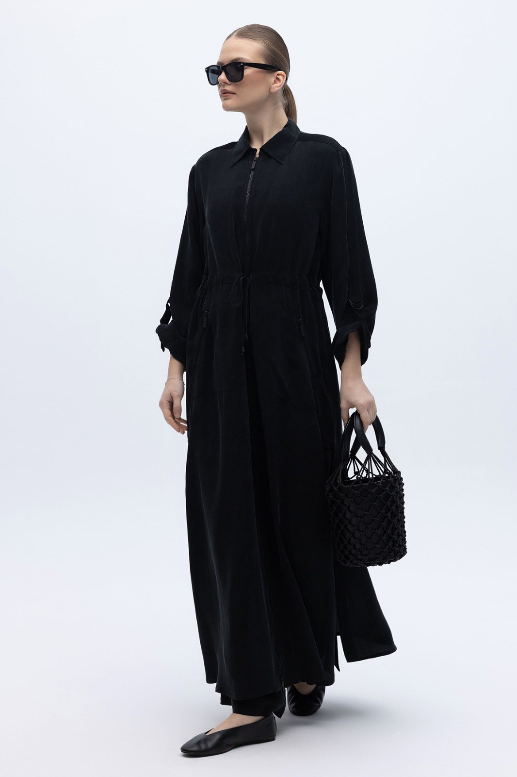 MİSSDALİDA 2268329 BLACK İPEK KAP