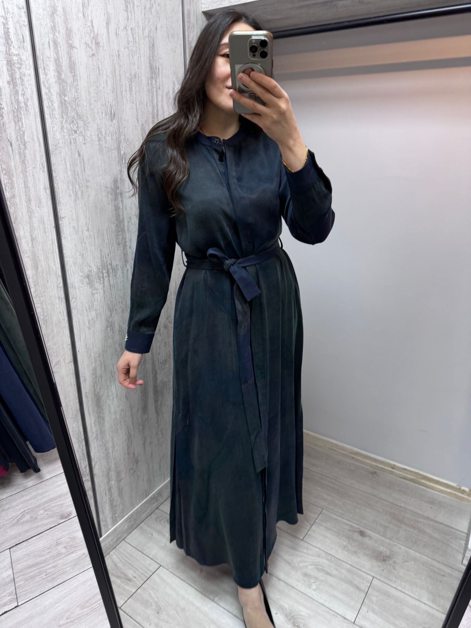 MİSSDALİDA 2268777 DARK NAVY İPEK KAP