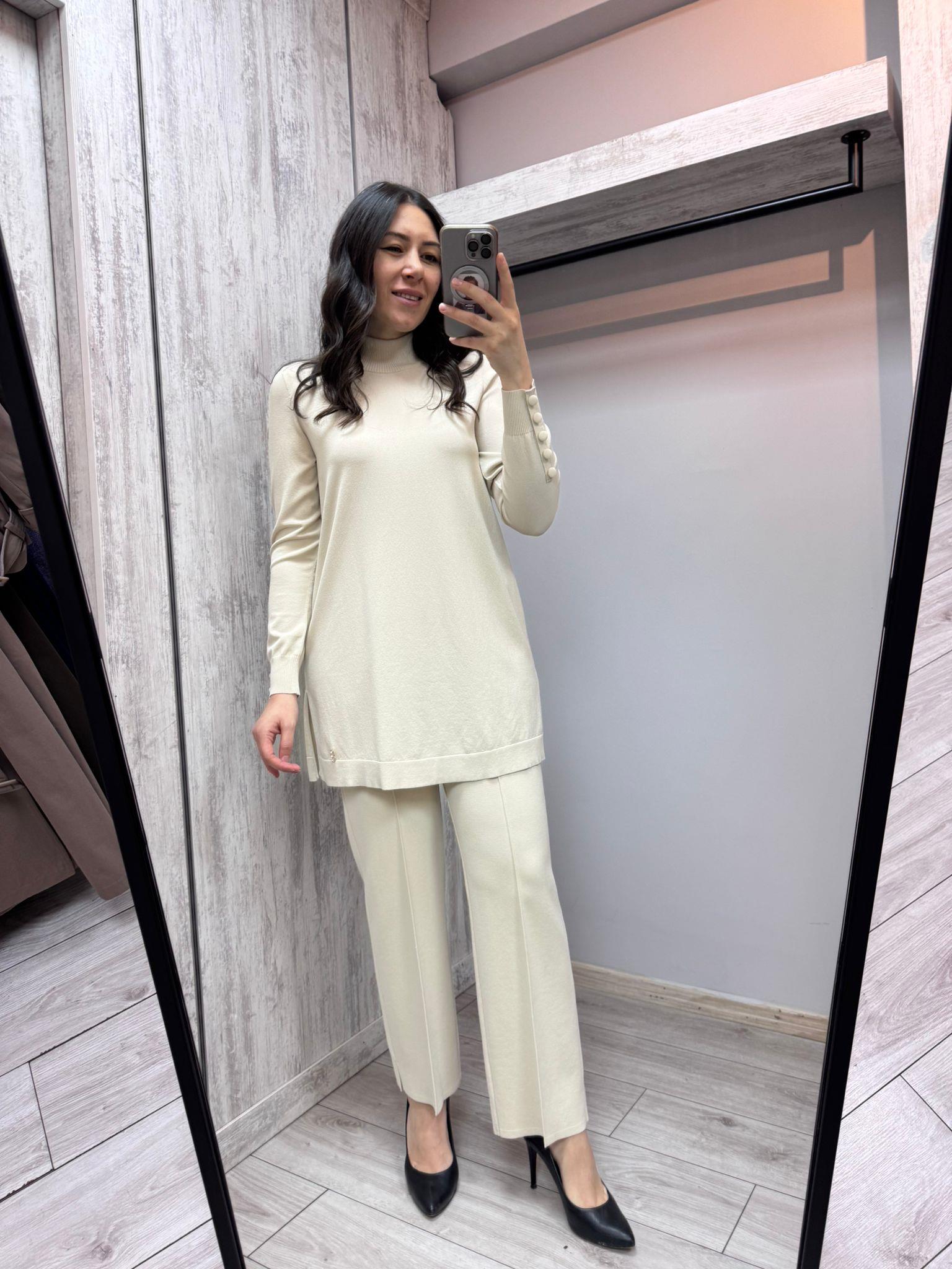 Missdalida 25PF- 6001 Stone Merserize Tunik