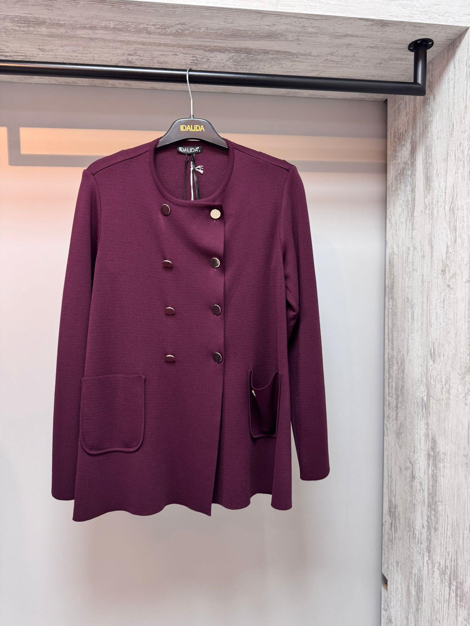 Missdalida 25PF-9203 Bordo Merserize Ceket