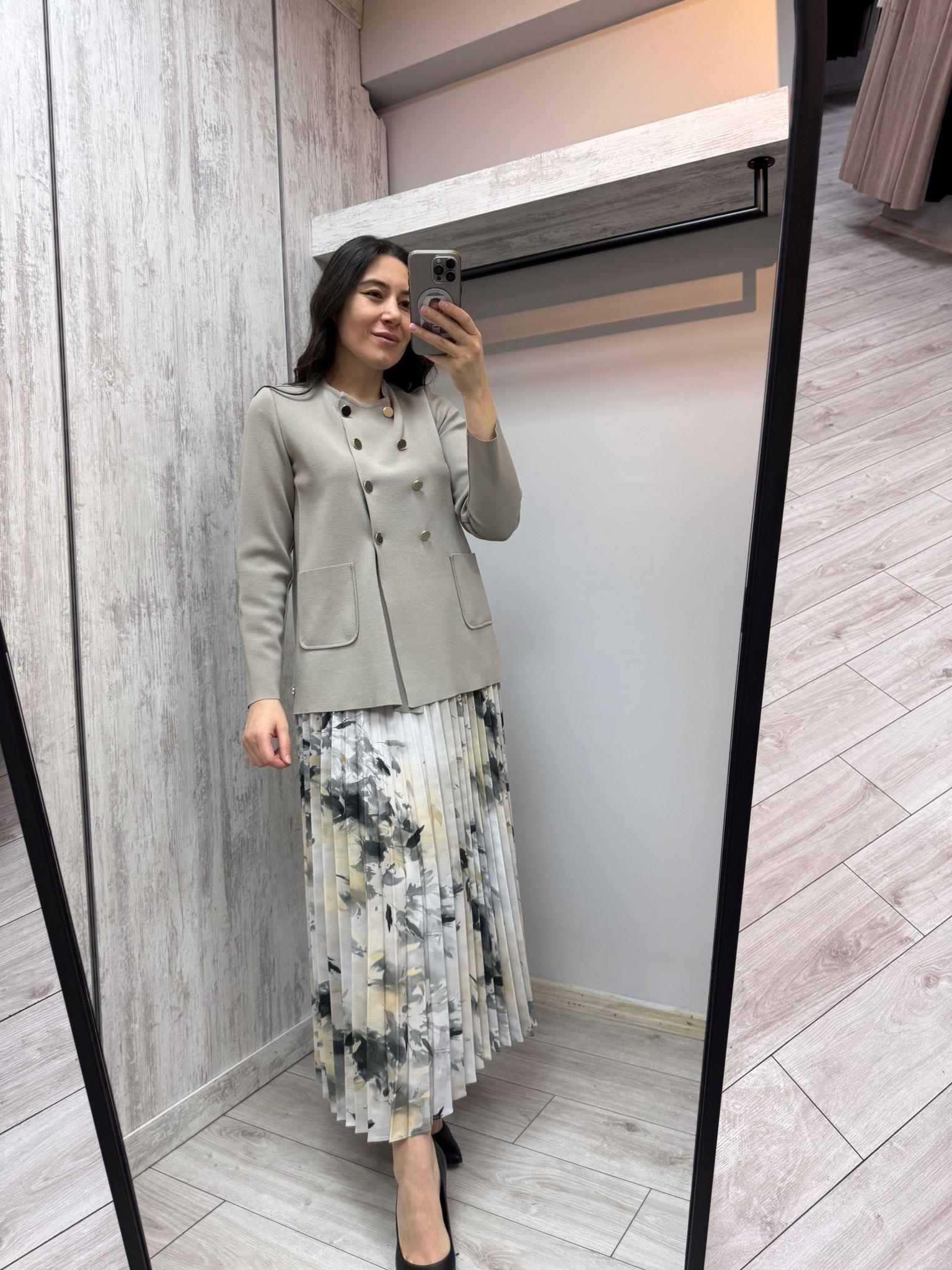Missdalida 25PF-9203 Mink Merserize Ceket
