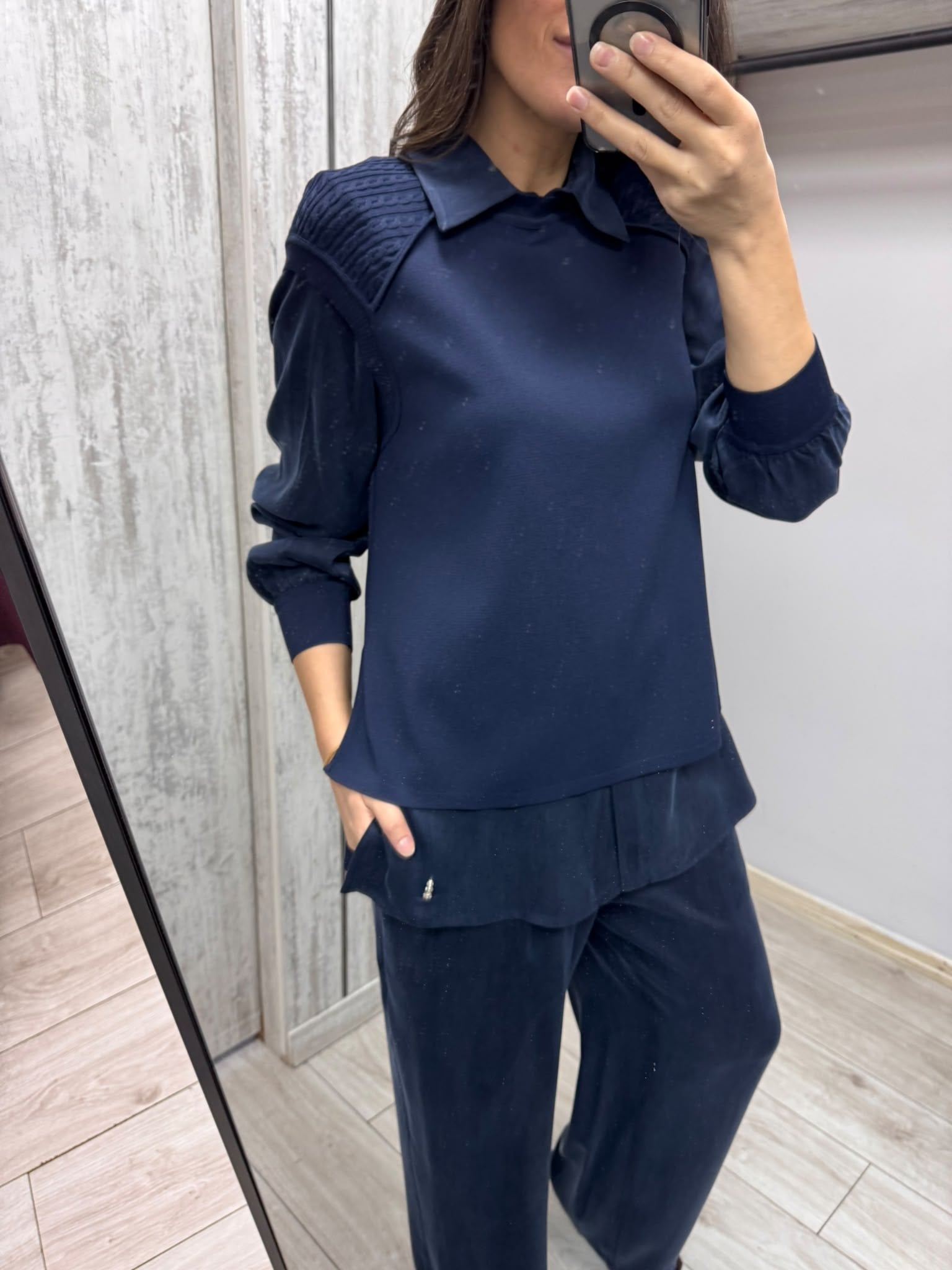 MİSSDALİDA 3266005 NAVY MERSERİZE SÜVETER