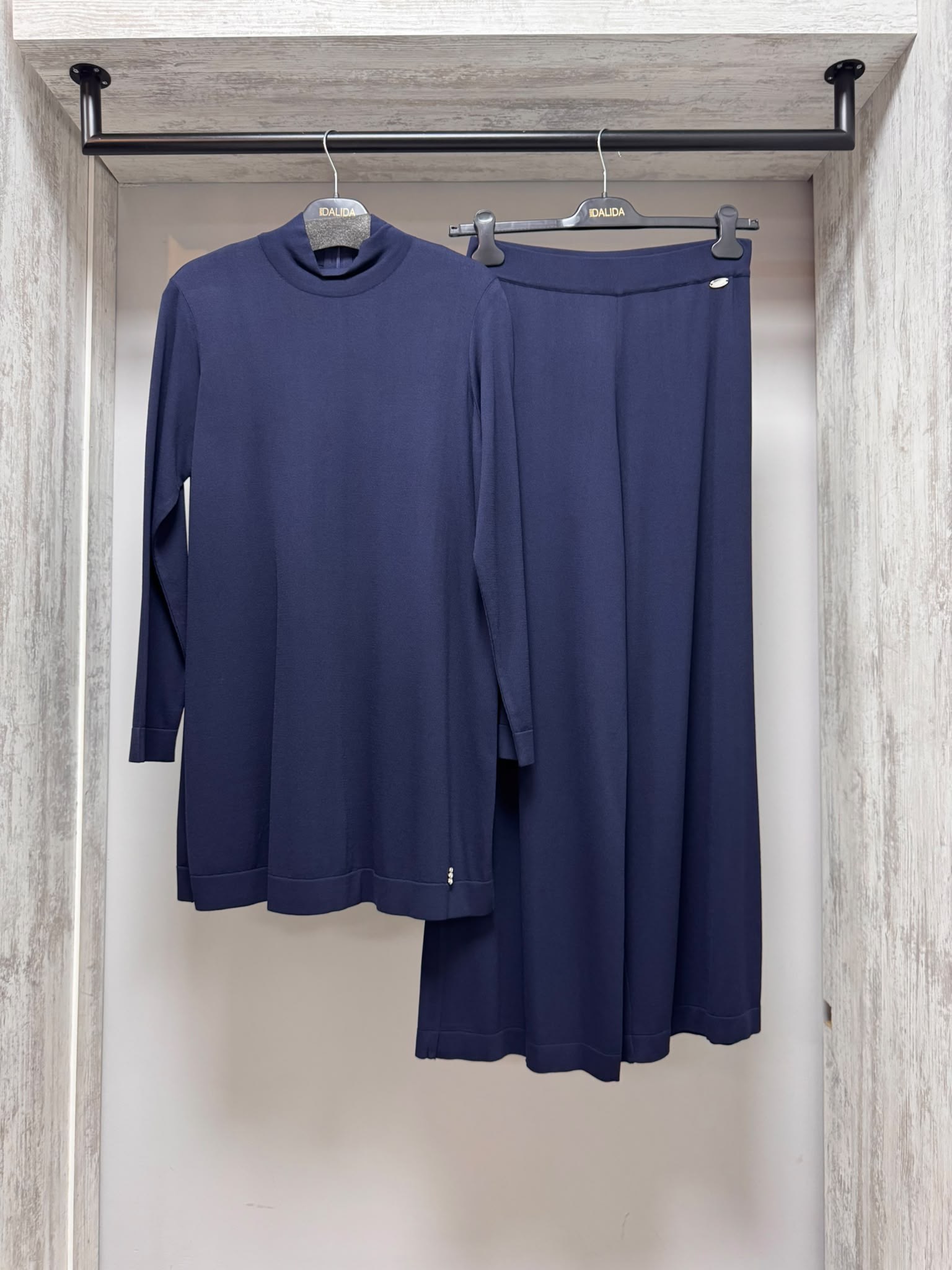 MİSSDALİDA 3266013 NAVY MERSERİZE TUNİK