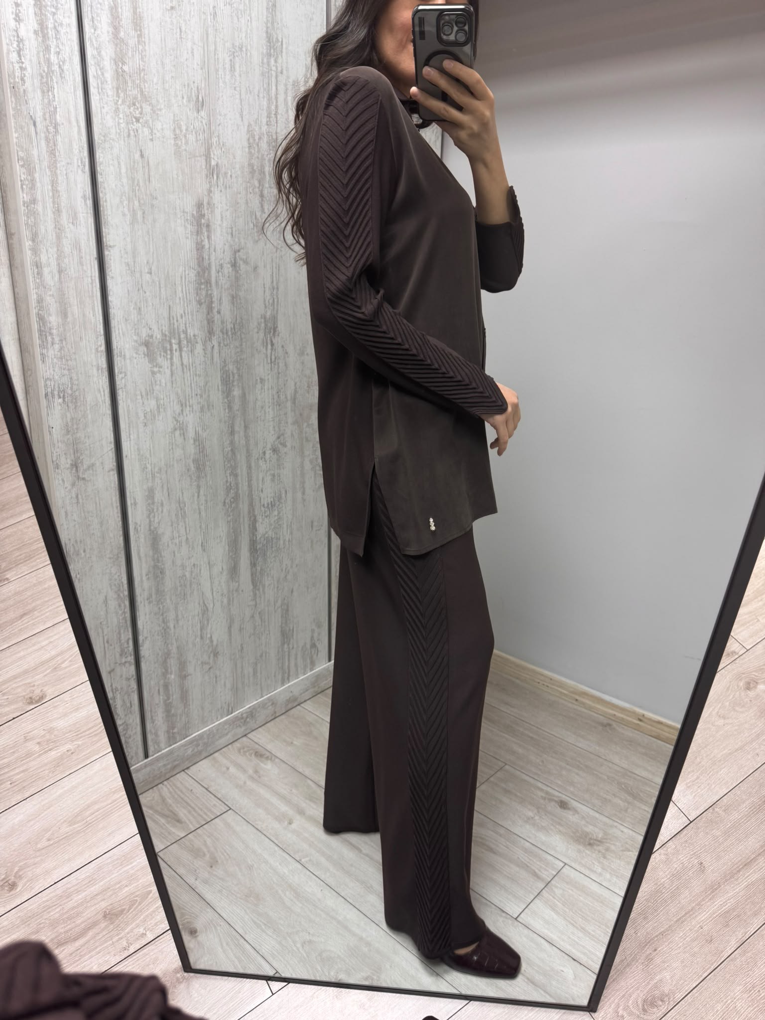 MİSSDALİDA 3267006 CACAO MERSERİZE PANTOLON