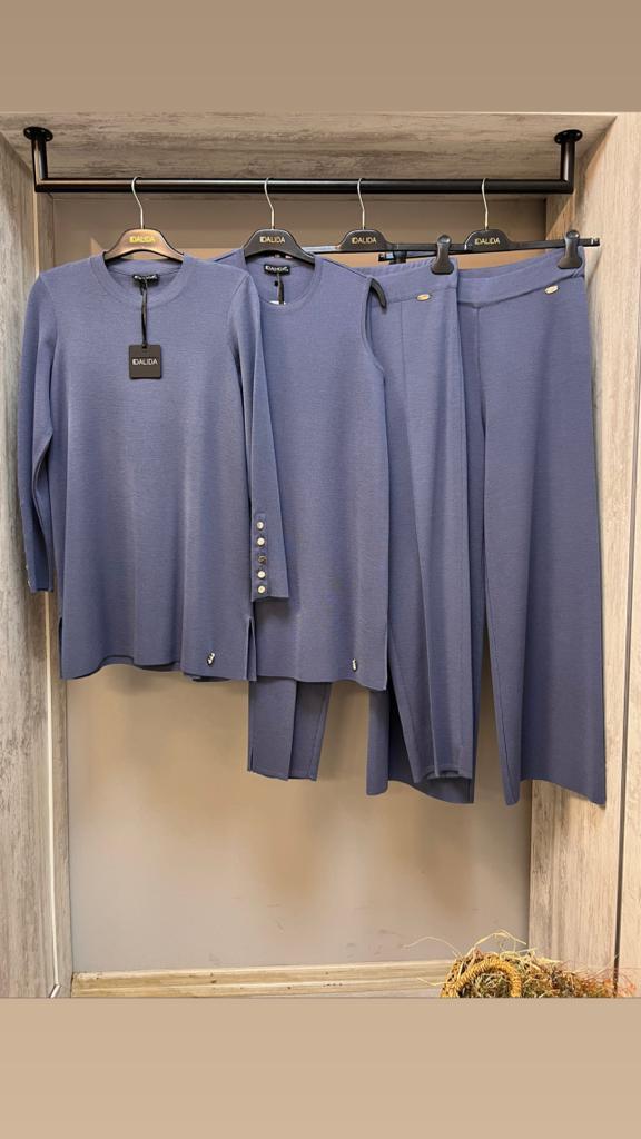 MissDalida 6000 Dark Blue Triko Tunik