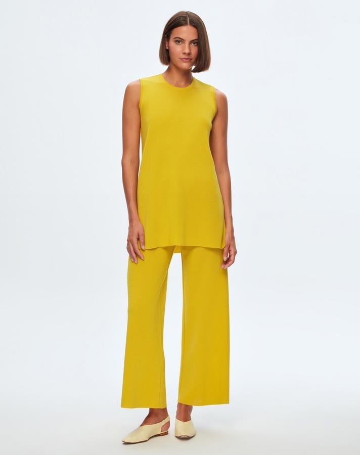 MissDalida 6000 Yellow Triko Tunik
