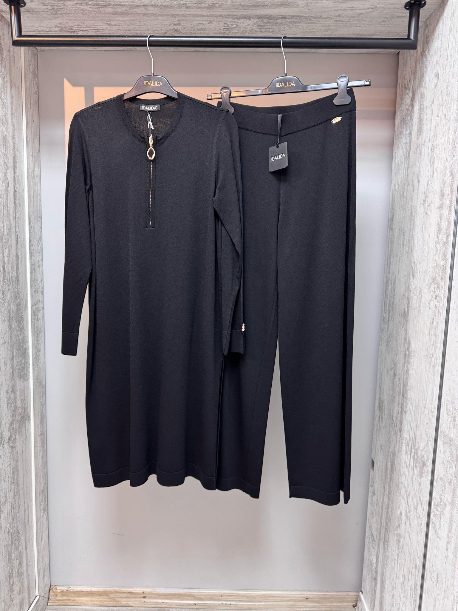 Missdalida 6017 Black Merserize Tunik