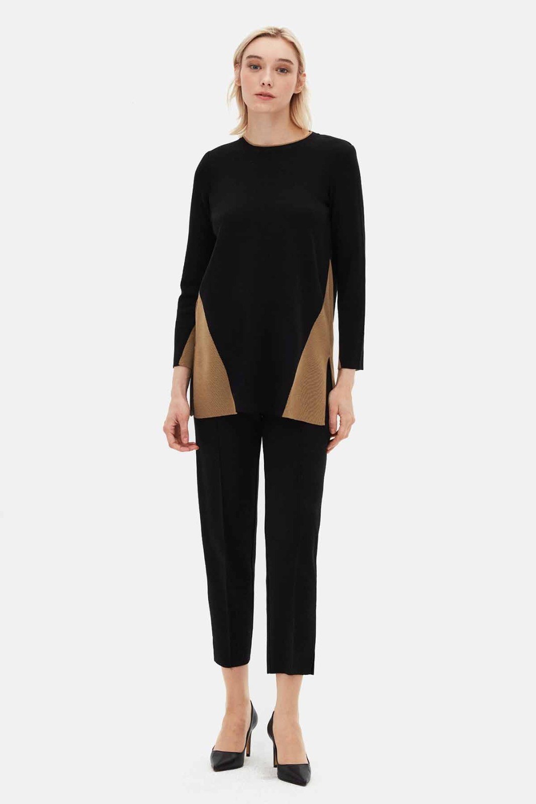 MİSSDALİDA 7000 BLACK YÜN PANTOLON