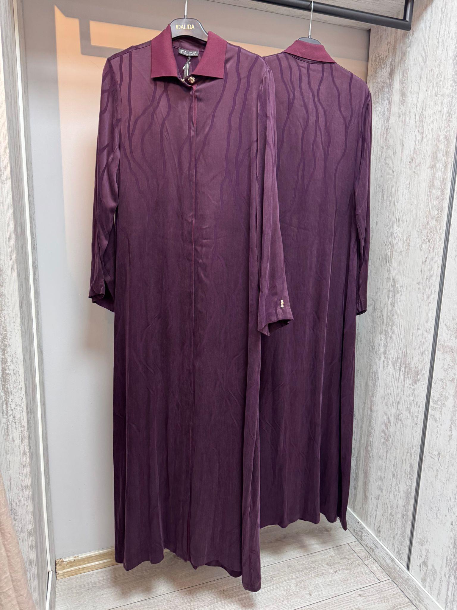 Missdalida 8056 Oubergine İpek Kap