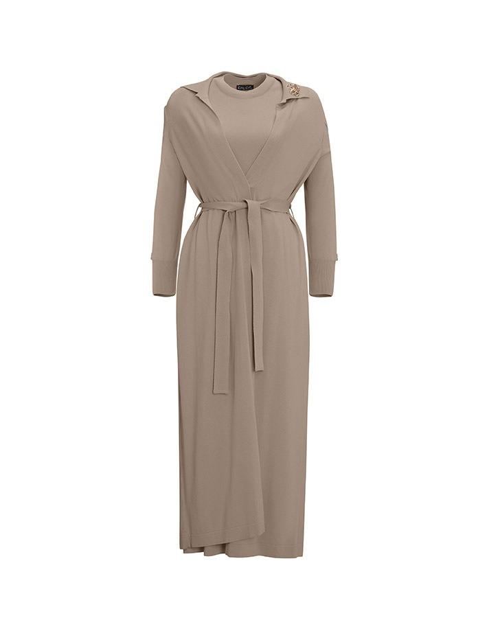 Missdalida 9005 Mink Merserize Ceket