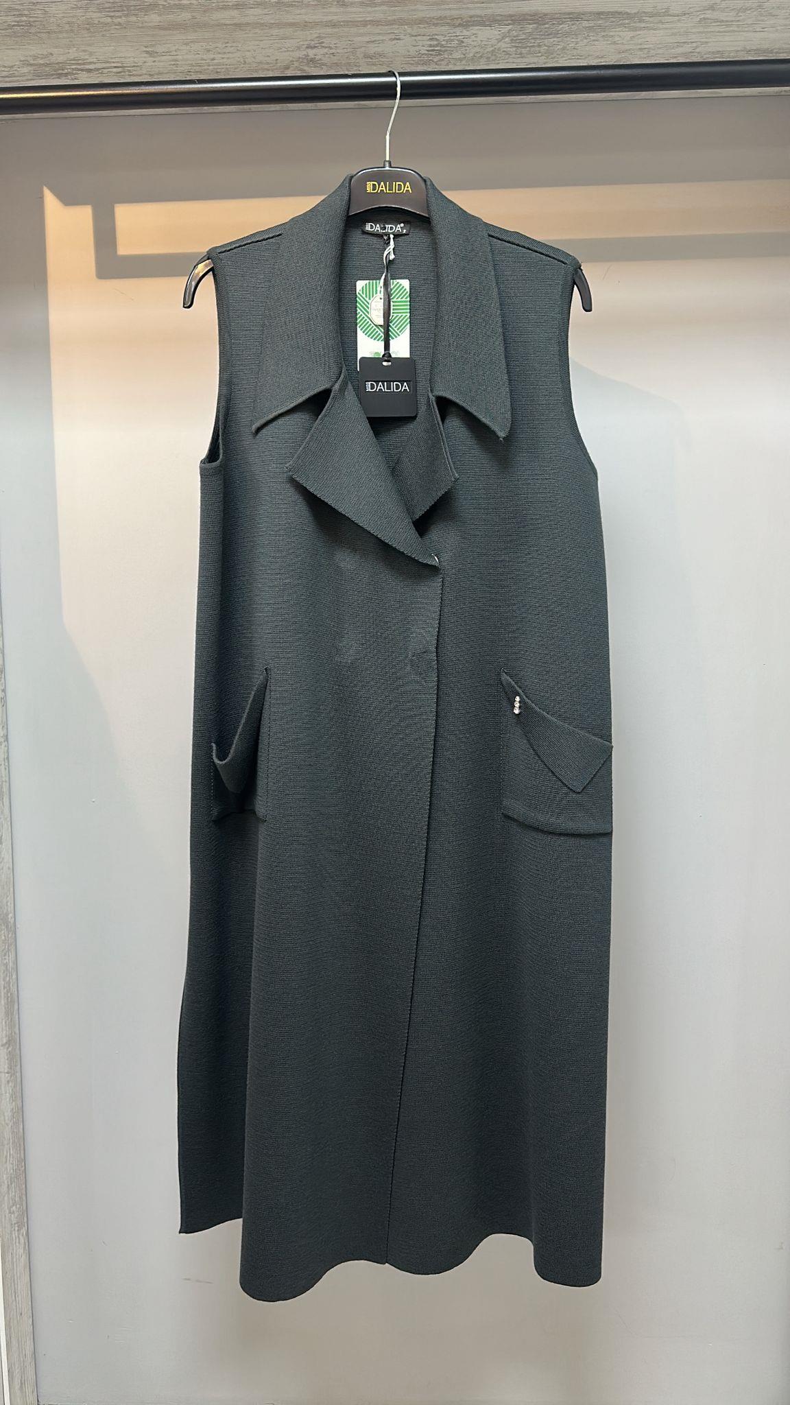 Missdalida T26K-  1005 Vate- Dark Grey Yelek