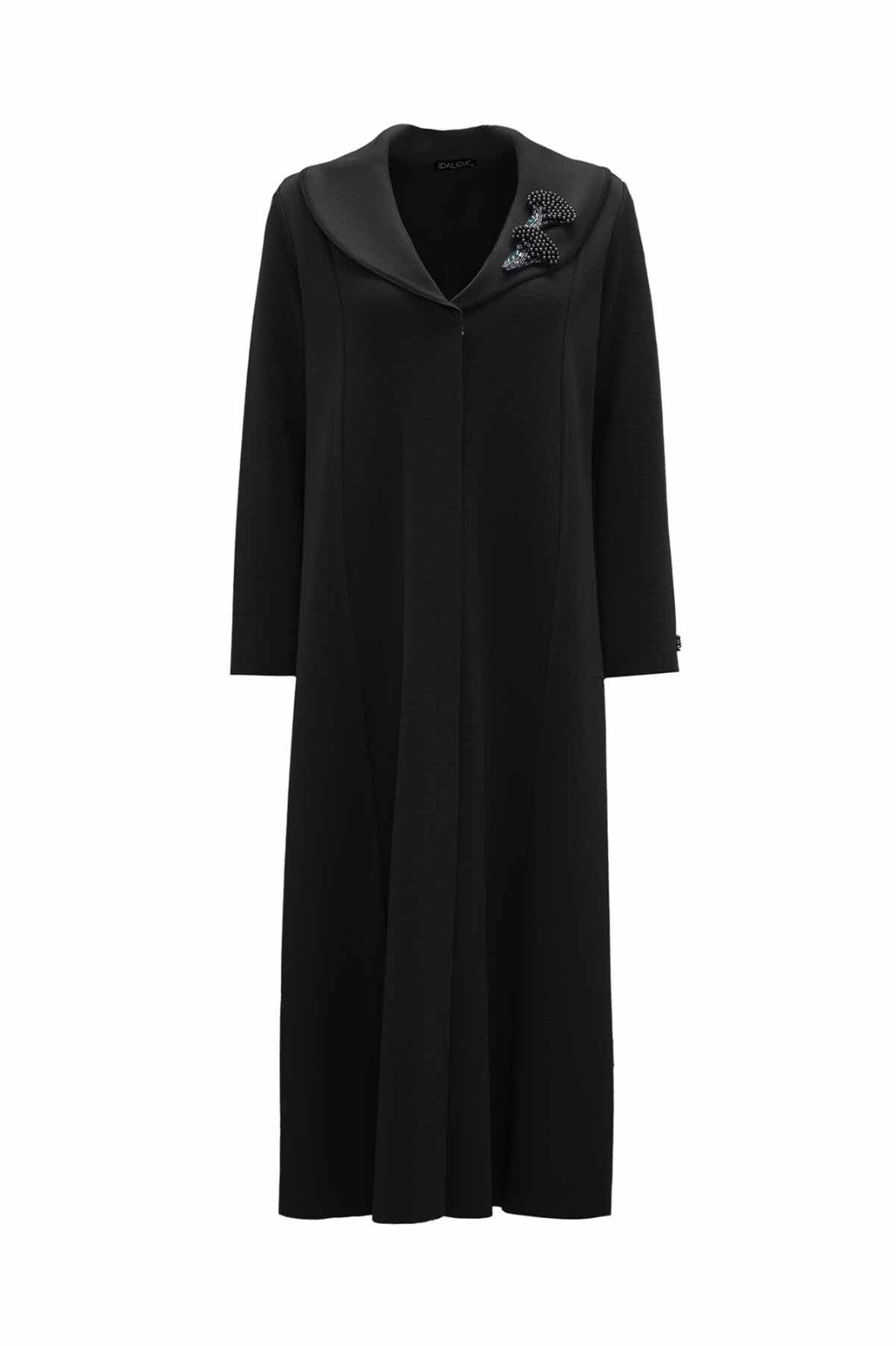 MİSSDALİDA T26K - 9004 BLACK YÜN CEKET