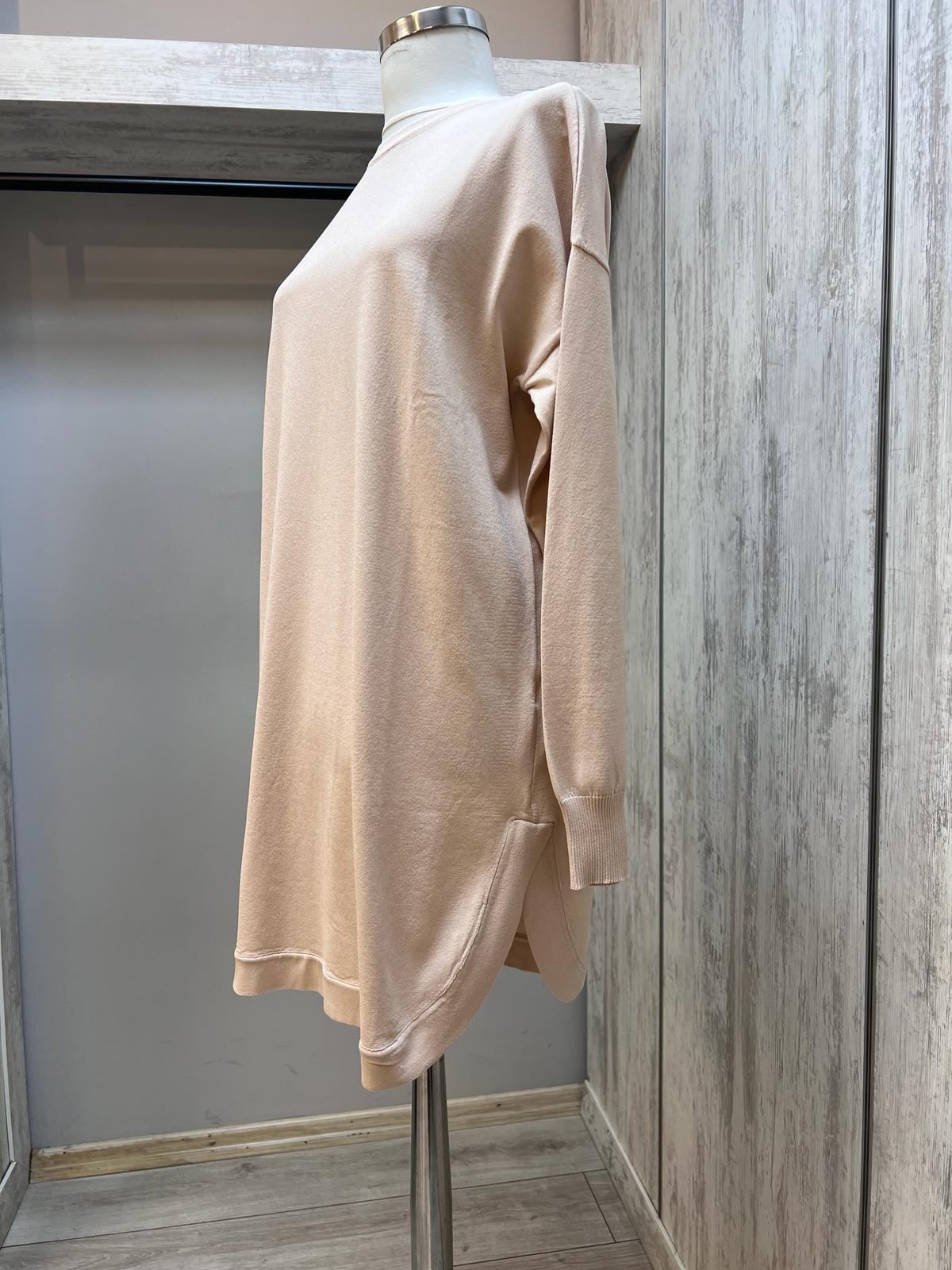 Nuss Merserize 1200 Bej Tunik