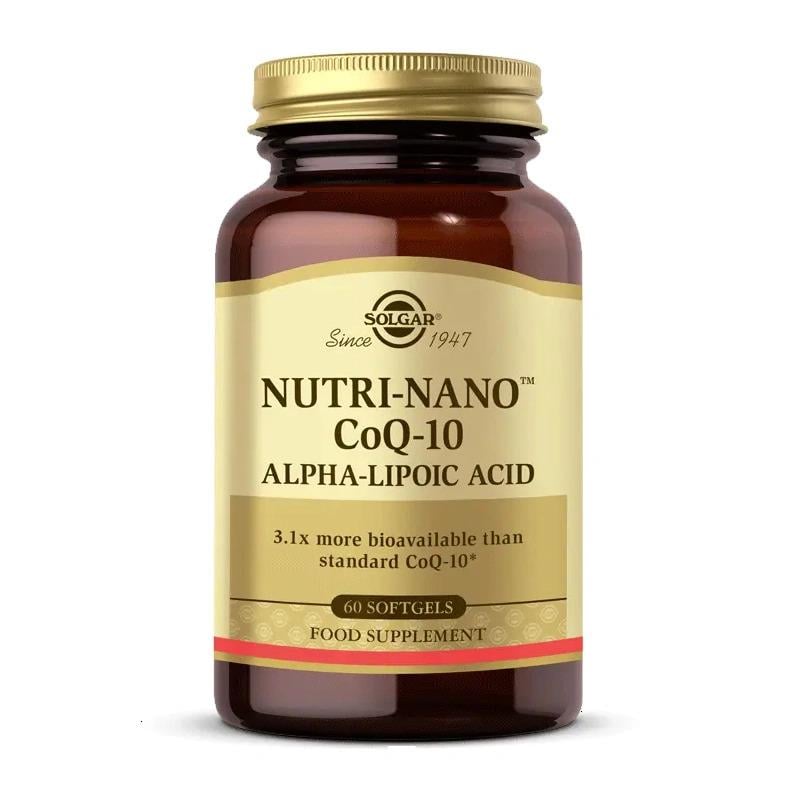 ​Solgar Nutri-Nano CoQ-10 Alpha Lipoic Acid 60 Yumuşak Jelatin Kapsül