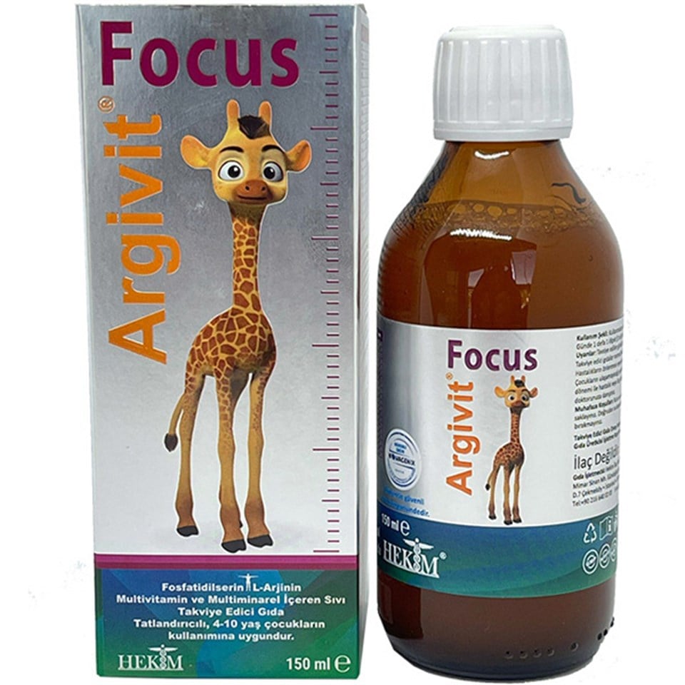Argivit Focus Şurup 150 ML Fosfatidilserin