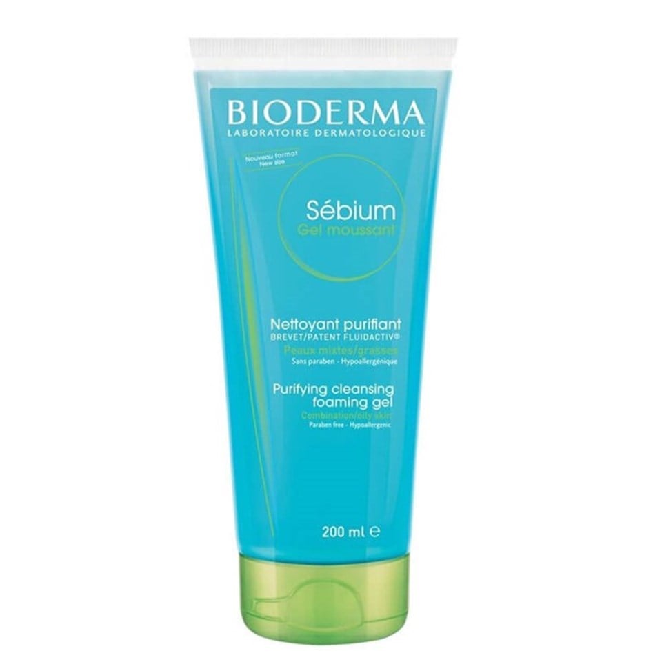 Bioderma Sebium Foaming Gel 200 ml - Yağlı Ciltler İçin Likit Temizleyici