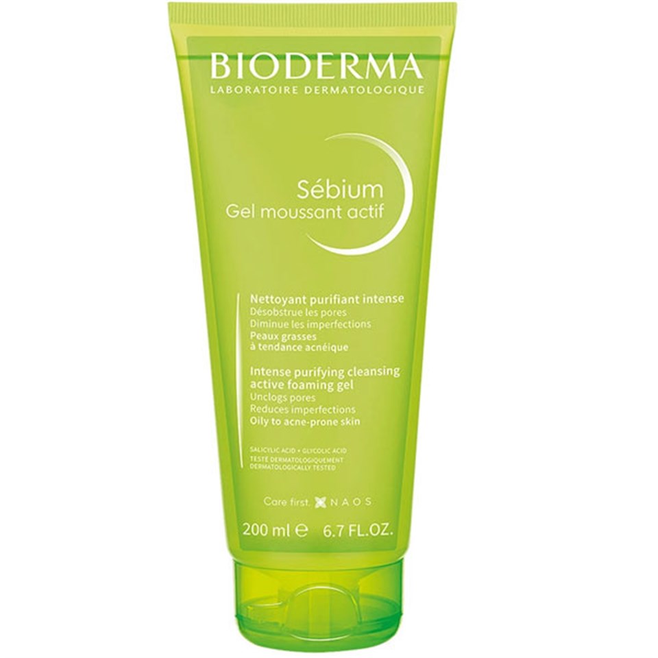 Bioderma Sebium Foaming Gel Active 200 ml