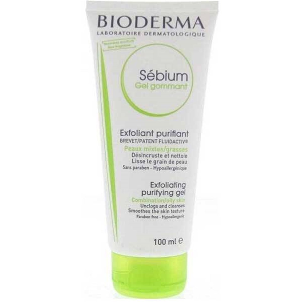 Bioderma Sebium Gel Gommant Exfoliating Purifying Gel 100 ml