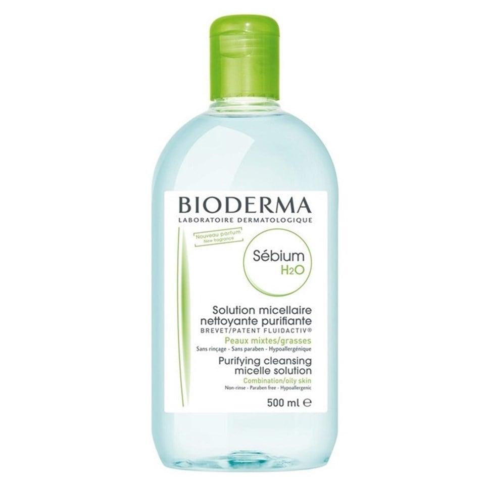 Bioderma Sebium H2O 500 ml - Yağlı Ciltler İçin Temizleyici
