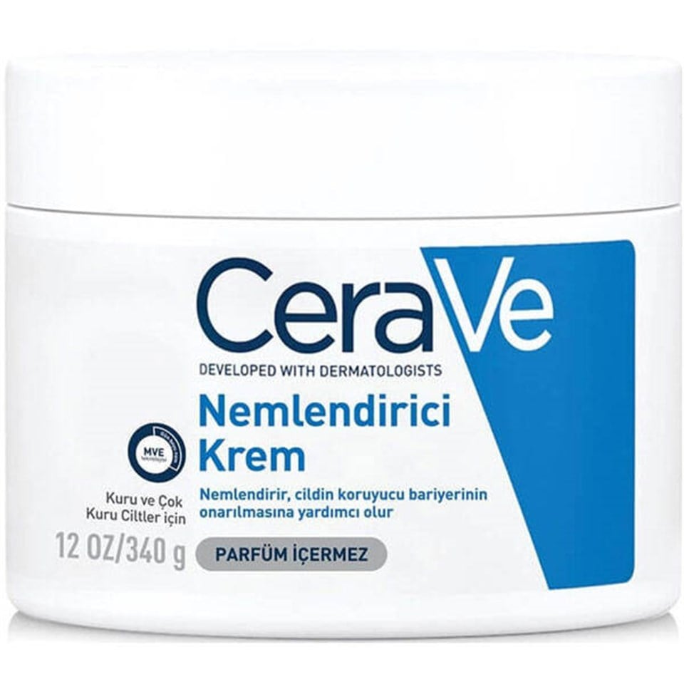 Cerave Moisturising Cream Kuru ve Çok Kuru Ciltler İçin 340 gr