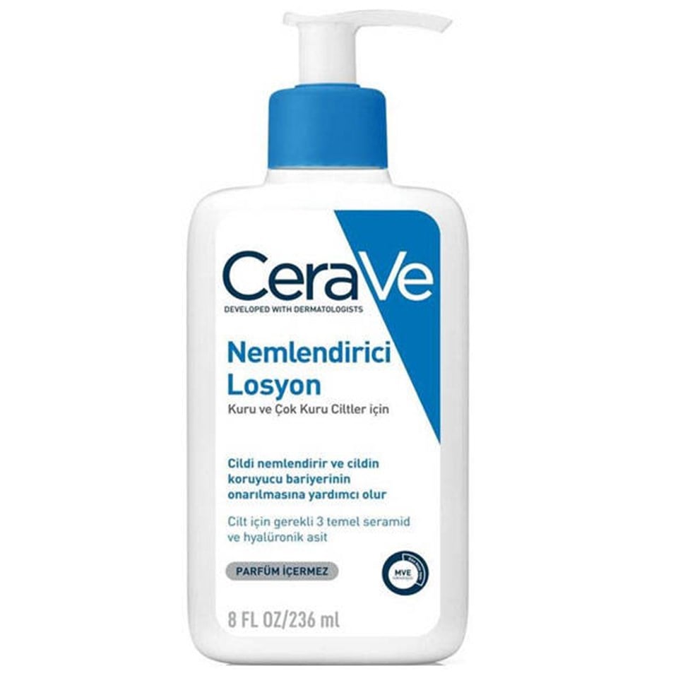 Cerave Moisturizing Losyon 236 ML Kuru Ciltler İçin Nemlendirici Losyon