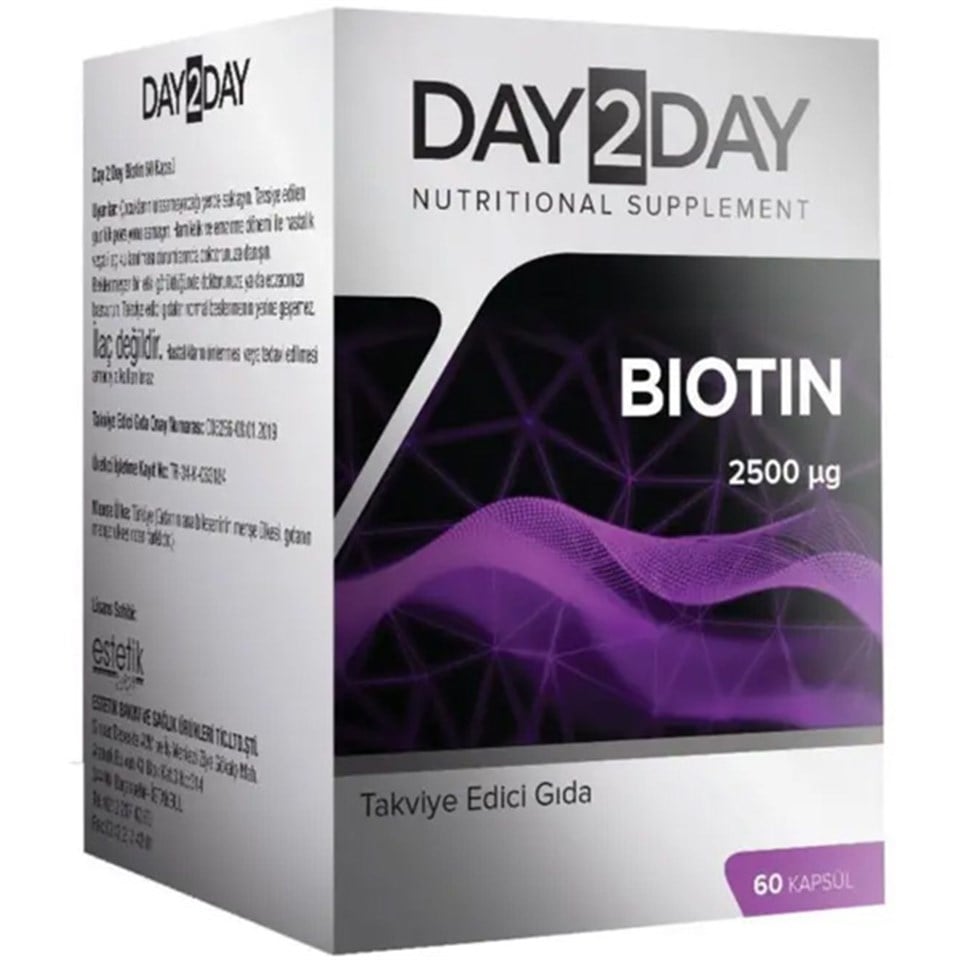 Day2day Biotin 60 Kapsül