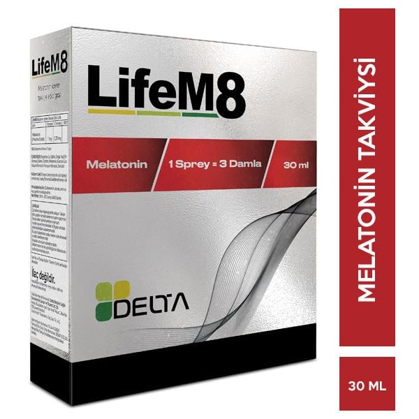 Delta Lifem8 Melatonin Sprey 30 ML