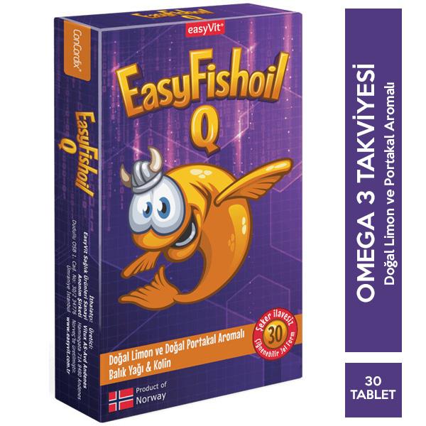 Easy Q Kids 30 Çiğneme Tableti
