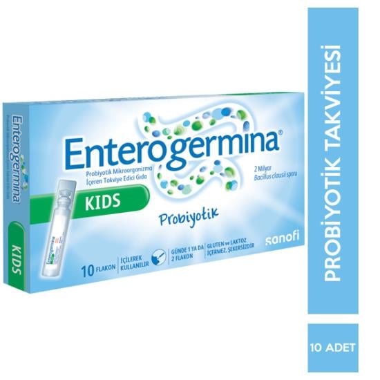 Enterogermina 2-10 Yaş 5 ml × 10 Flakon