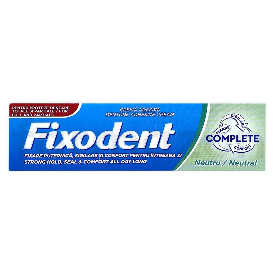 Fixodent Diş Protez Yapıştırıcı Krem Complete 47 gr