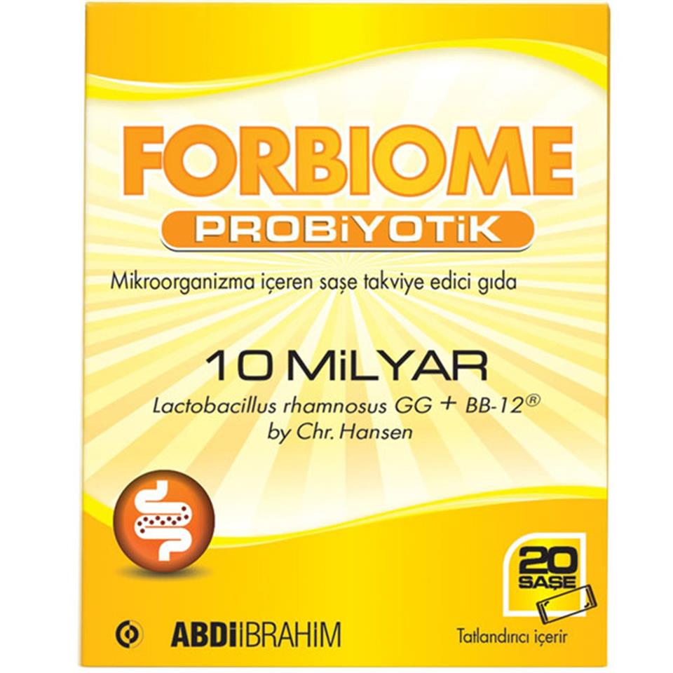 Forbiome Probiyotik 20 Saşe