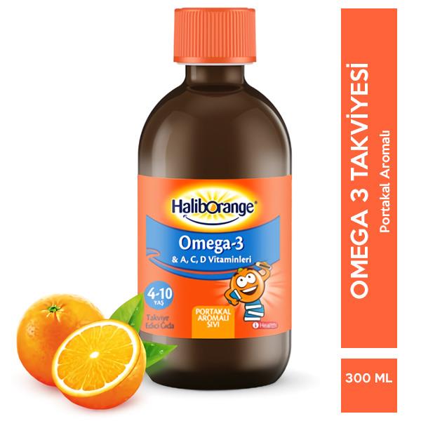 Haliborange Omega 3 Balık Yağı Şurup 300 ml