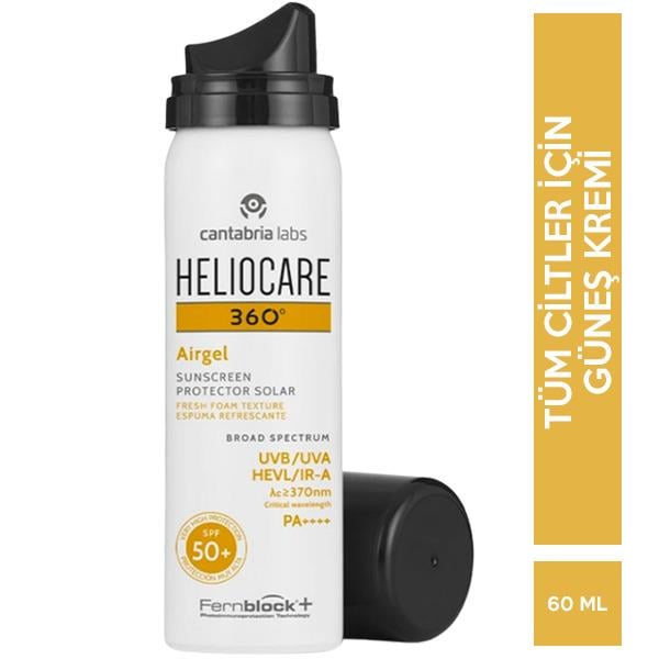 Heliocare 360 Airgel Spf 50 60 ML Güneş Koruyucu Jel