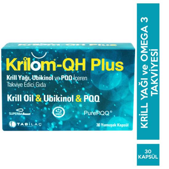 Krilom QH Plus 30 Yumuşak Kapsül